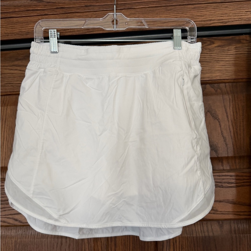 Lululemon White Athletic Skort